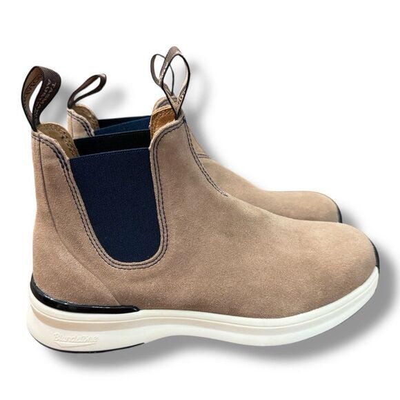 Blundstone 2146 Elastic Sided Suede Chelsea Active Boot Pull On Men's Size 5.5 - Picture 2 of 11